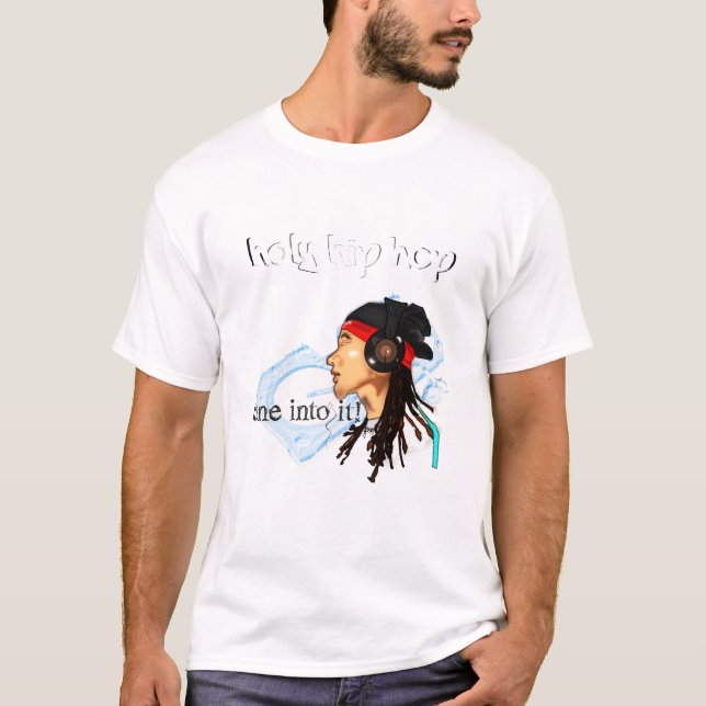 Camiseta hip-hop santo (Anverso)