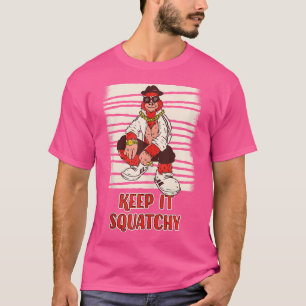 Camiseta Hip Hop Sasquatch O Bigfoot