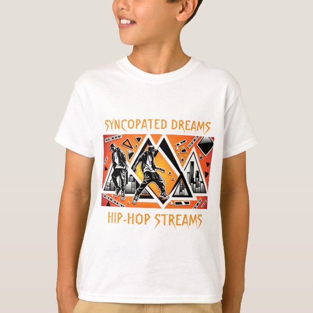 CAMISETA HIP-HOP STREAMS (Anverso)