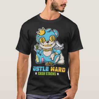 Camiseta Hip Hop Teddy Bear Gang T-ShirtHip Hop Teddy Bear