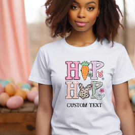 Camiseta "Hip Hop" Tee Personalizado De Pascua (¡Amigable C