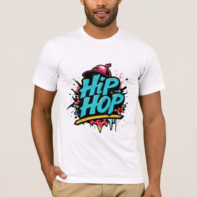 Camiseta „Hip-Hop Vibes – Stimme der Straße“ (Anverso)