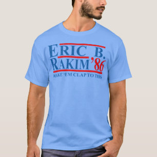 Camiseta hip hop vintage eric b rakim amigos