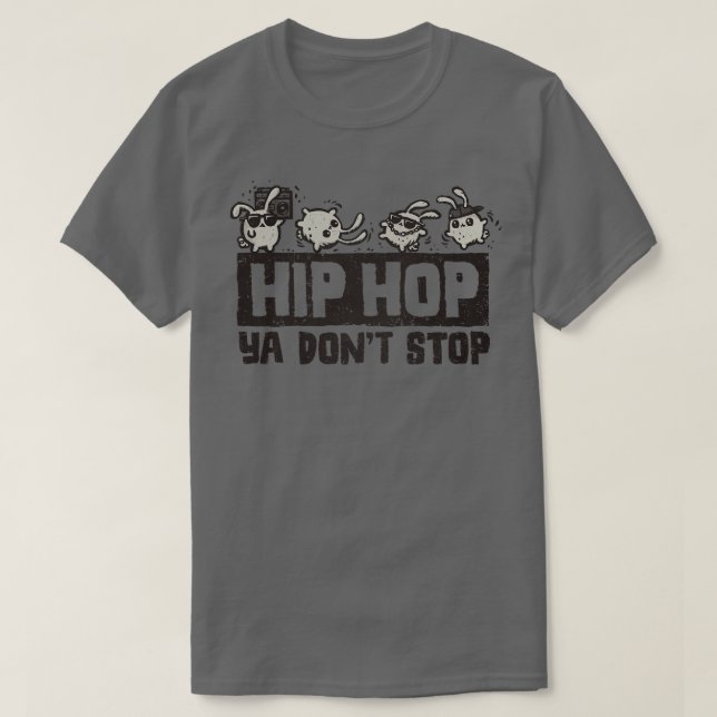 Camiseta Hip Hop ya no paran (Diseño del anverso)