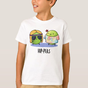 Camiseta Hip-peas Funny Hippie Peas Pun