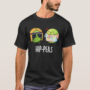 Camiseta Hip-peas Graciosa Hippie Pun Dark BG