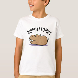 Camiseta Hip-potato-mus Funny Hippo Pun