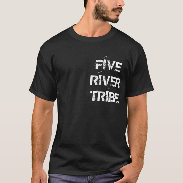 Camiseta Hip Punjabi Punjab Cinco ríos de tribu Desi India (Anverso)