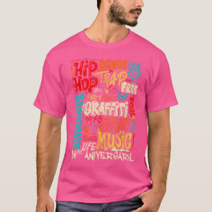 Camiseta Hip Salta 50 Años De Escuela Vieja Graffiti