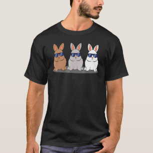 Camiseta Hip Trio Bunnies Shades Easter 1