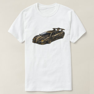 Camiseta Hiperauto exótico negro — BV-LCB