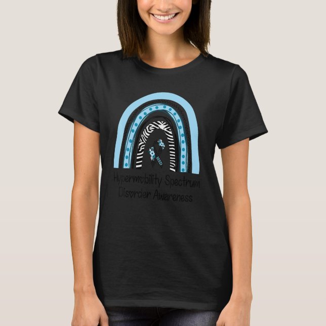 Camiseta Hipermovilidad Trastorno del espectro Conciencia H (Anverso)
