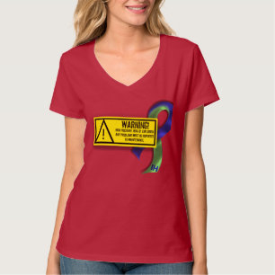 Camiseta Hipertensión intracraneal: Advertencia de manteni