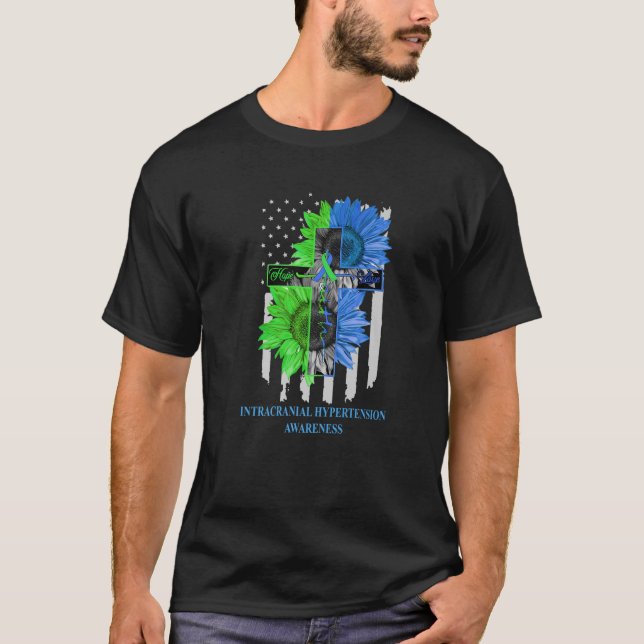 Camiseta Hipertensión intracraneal Conciencia sobre la fe d (Anverso)