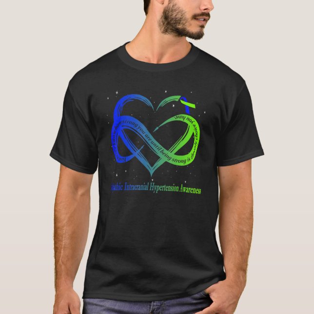 Camiseta Hipertensión Intracraneal Idiopática Guerrero Iih  (Anverso)
