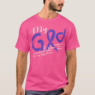 Camiseta Hipertensión Pulmonar Conciencia Mi Dios Es Fuerte