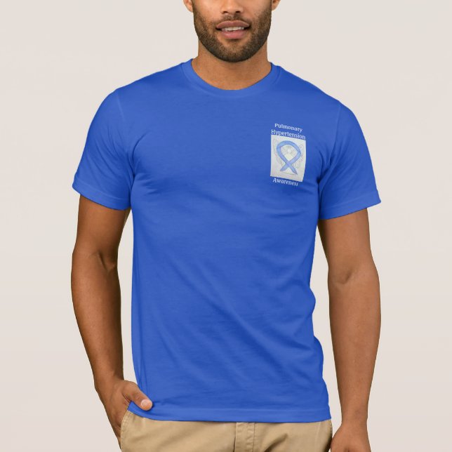 Camiseta Hipertensión pulmonar Sensibilización Cinta Person (Anverso)