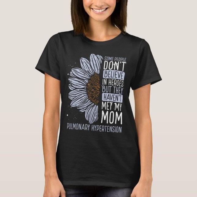 Camiseta Hipertensión pulmonar Sensibilización de la Madre (Anverso)