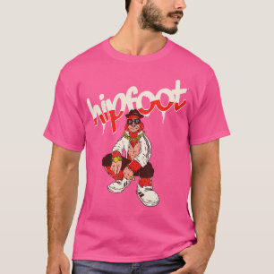 Camiseta Hipfoot - Gracioso viejo colegio Hip Hop Gracioso 