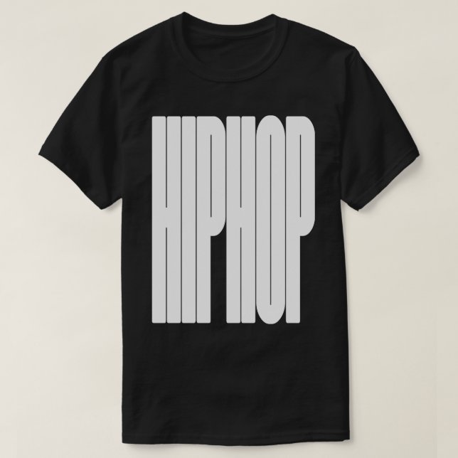 Camiseta hiphop (Diseño del anverso)