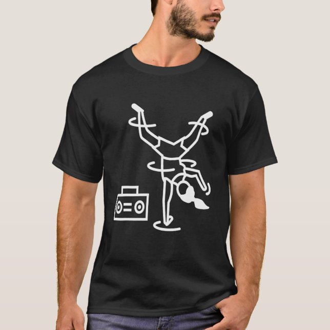 Camiseta Hiphop Breakdance Street Style (Anverso)