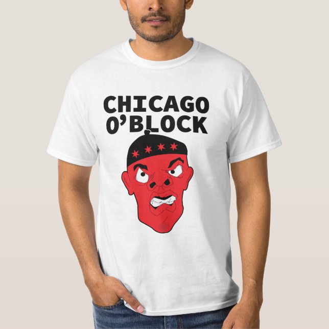 Camiseta Hiphop de Chicago O'Block (Anverso)
