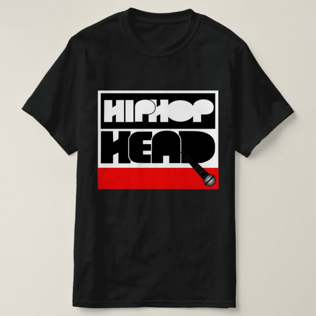 Camiseta HipHop drop the mic (Diseño del anverso)