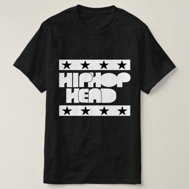 Camiseta HipHop Head All-Star (Diseño del anverso)