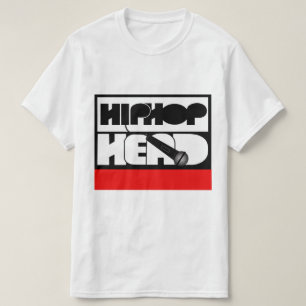 Camiseta HipHop Head deja caer el micrófono
