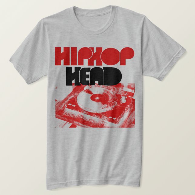 Camiseta HipHop Head til Infinity (Anverso del diseño)