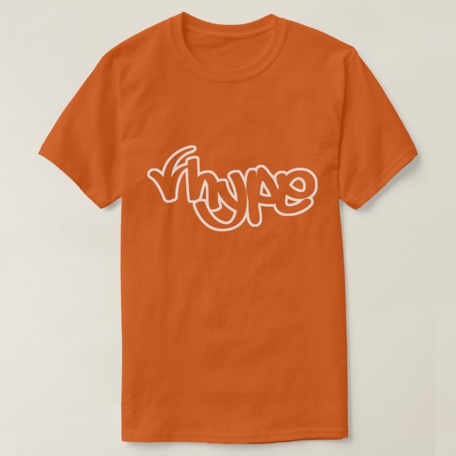 Camiseta HipHop Hype (Diseño del anverso)