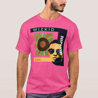 Camiseta Hiphop Wizkid Afrobeats