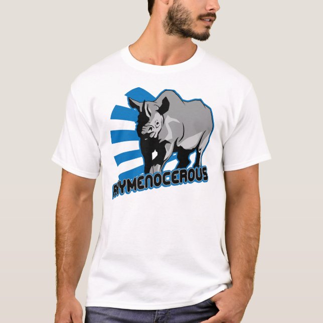 Camiseta hiphopapotamus rhymenocerous (Anverso)