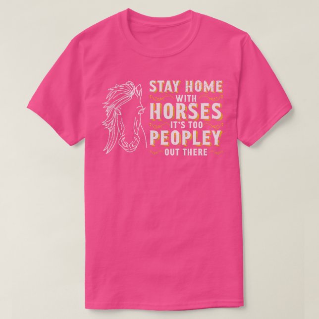 Camiseta Hípica Caballo Ecuestre Lover Pony Design (Diseño del anverso)