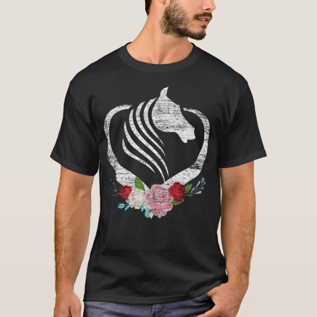 Camiseta Hípica de arte (Anverso)