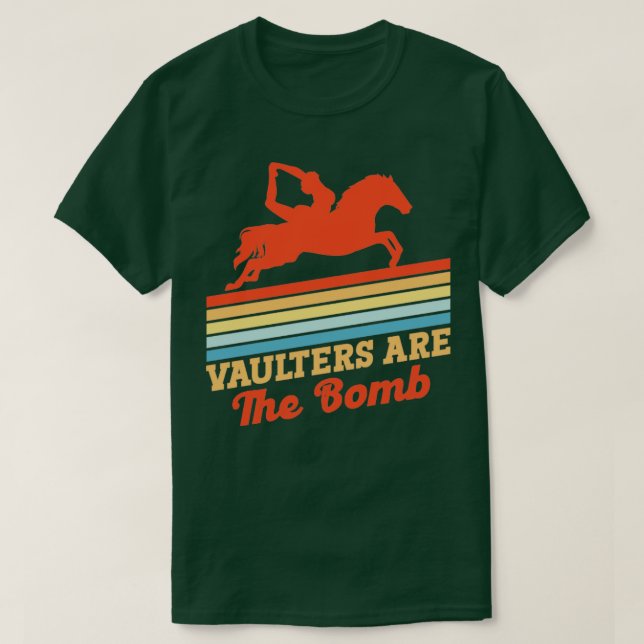 Camiseta Hípica ecuestre Baulter Bomba Vaulter Hípica R (Diseño del anverso)