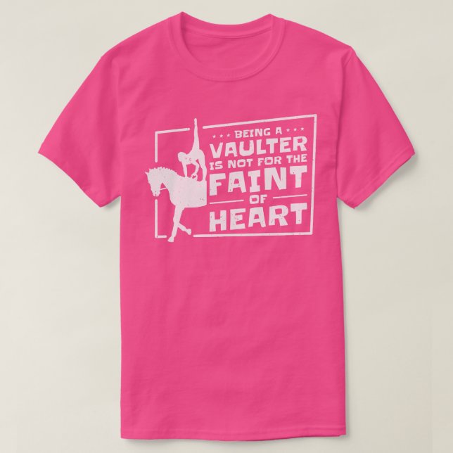 Camiseta Hípica Ecuestre Vaulting Vaulter (Diseño del anverso)