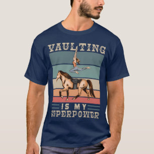 Camiseta Hípica en Vaulding es mi superpoder amigos
