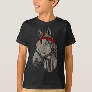 Camiseta Hípica Enamorada Montada en Hay Horse Rider