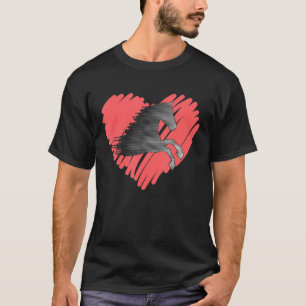 Camiseta Hípica Infinita Amor Infinity Símbolo femenino
