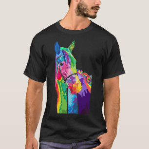 Camiseta Hípica Regalos Mujeres Hombres Ecuestres moda grac
