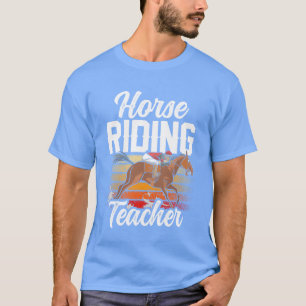 Camiseta Hípica Ridingeacher Rider Hombres Jóven