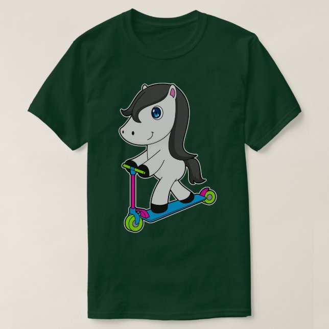 Camiseta Hípica Scooter (Diseño del anverso)