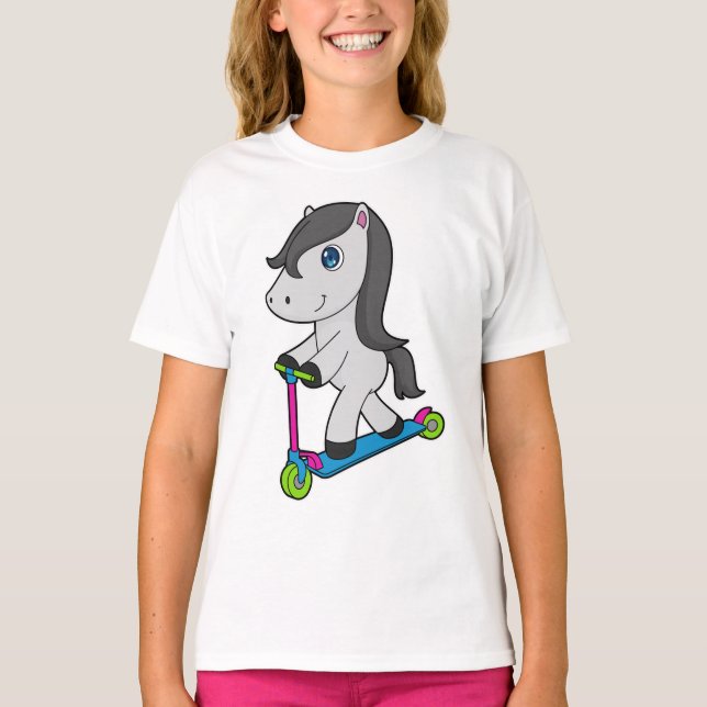 Camiseta Hípica Scooter (Anverso)