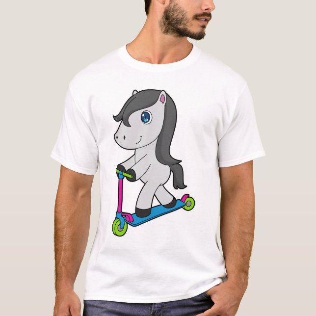 Camiseta Hípica Scooter (Anverso)