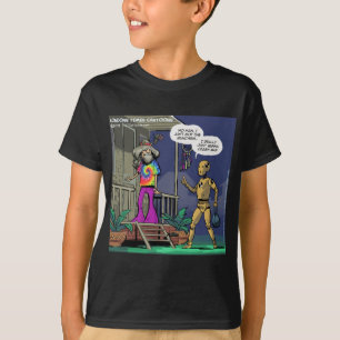 Camiseta Hipie de Prueba de Choque Divertido