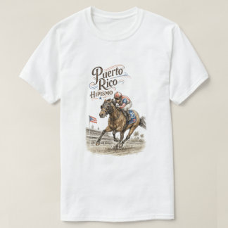 Camiseta Hipismo Puerto Rico Carreras de Caballos