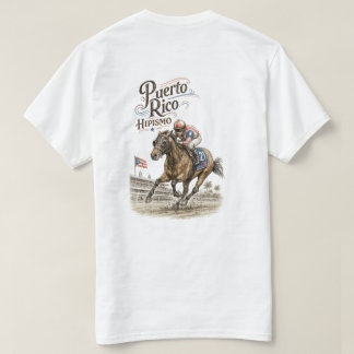 Camiseta Hipismo Puerto Rico Carreras de Caballos