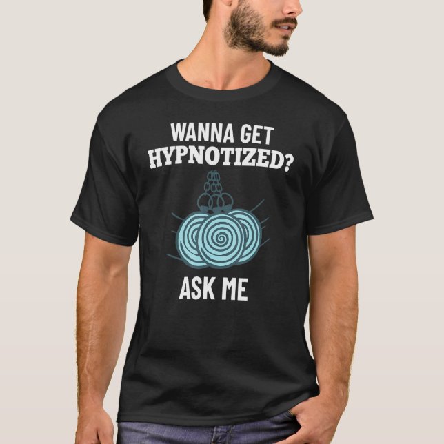 Camiseta Hipnosis Sleep Hipnotist Spiral Guide Get Hypnotiz (Anverso)