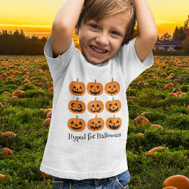 Camiseta Hipnotizado por Halloween Feliz Jack O'Lanterns
